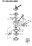 Part Location Diagram of 530069623 Husqvarna REPAIR KIT